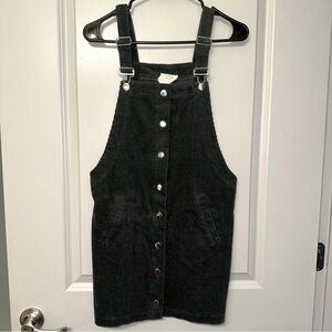 Corduroy Button-Up Dress - Size Medium